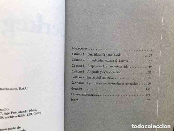 Libros de segunda mano: Kierkegaard. Aprender a pensar. RBA - Foto 3
