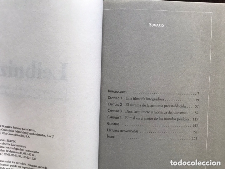 Libros de segunda mano: Leibniz. Aprender a pensar. RBA - Foto 3