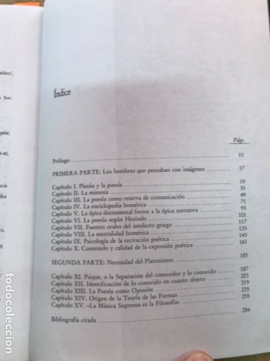 Libros de segunda mano: PREFACIO A PLAT&Oacute;N. ERIC A. HAVELOC. - Foto 5