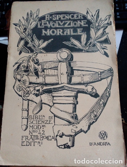 Libros de segunda mano: L&acute;EVOLUZIONE MORALE. - SPENCER, H. - Foto 1