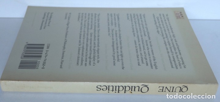 Libros de segunda mano: Quiddities &ndash; An Intermittently Philosophical Dictionary &ndash; W.V. QUINE - Foto 3