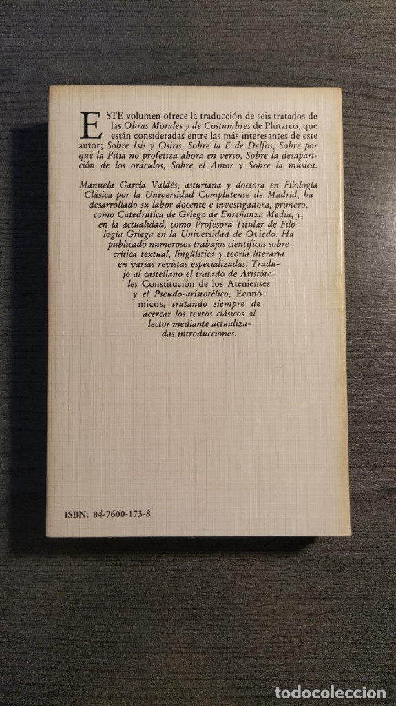 Libros de segunda mano: Obras morales y costumbres.  Plutarco. - Foto 3