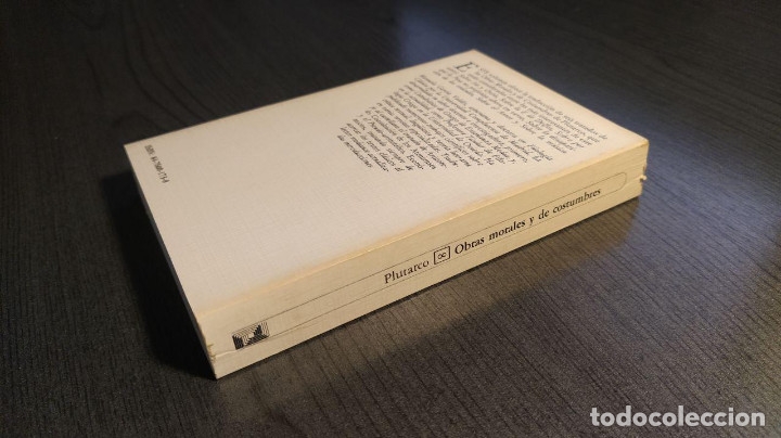 Libros de segunda mano: Obras morales y costumbres.  Plutarco. - Foto 4