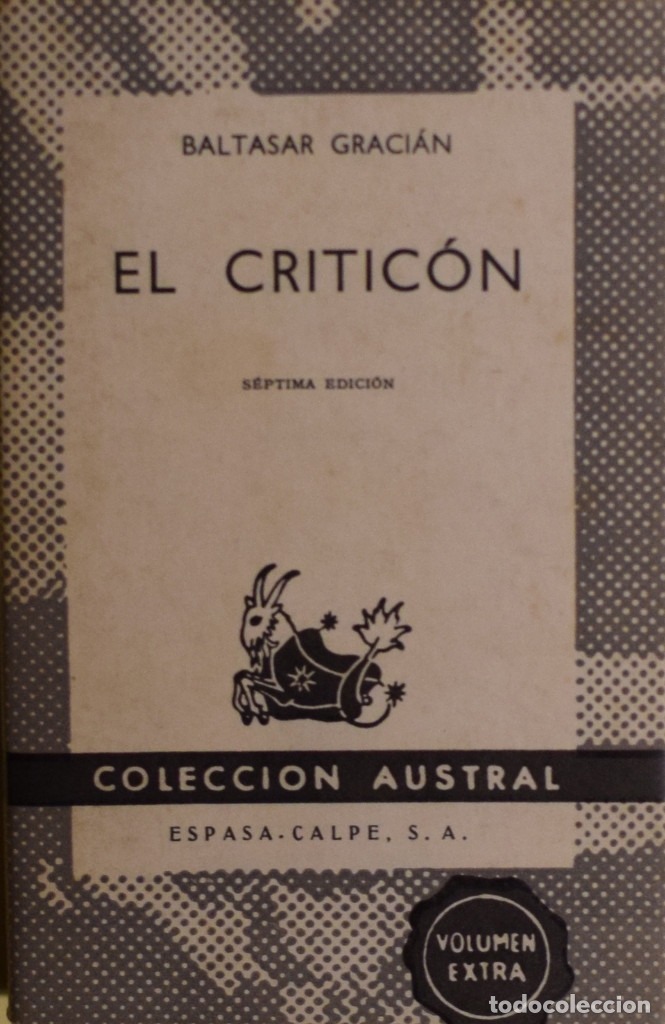 Libros de segunda mano: EL CRITIC&Oacute;N - Baltasar GRACI&Aacute;N - Foto 1