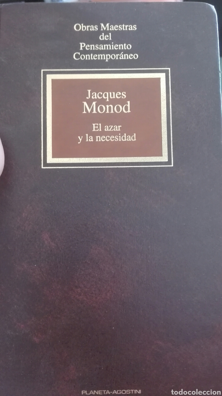 Libros de segunda mano: El azar y la necesidad (Jacques Monod) - Foto 1