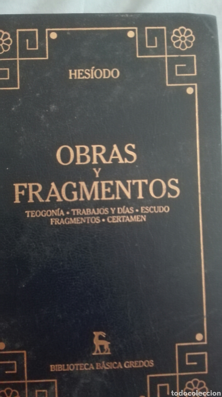 Libros de segunda mano: Hes&iacute;odo Obras y fragmentos - Foto 1