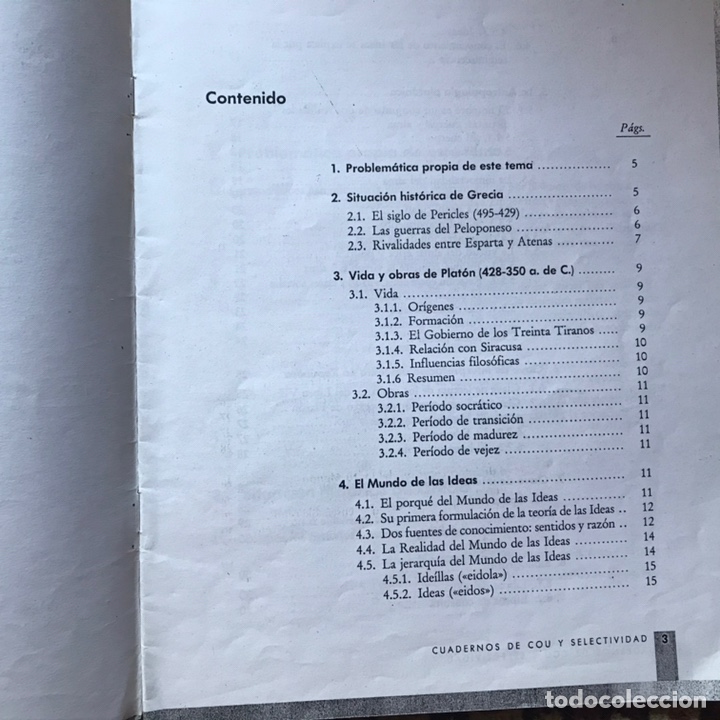 Libros de segunda mano: Plat&oacute;n . Historia de la filosof&iacute;a. Subrayado - Foto 2