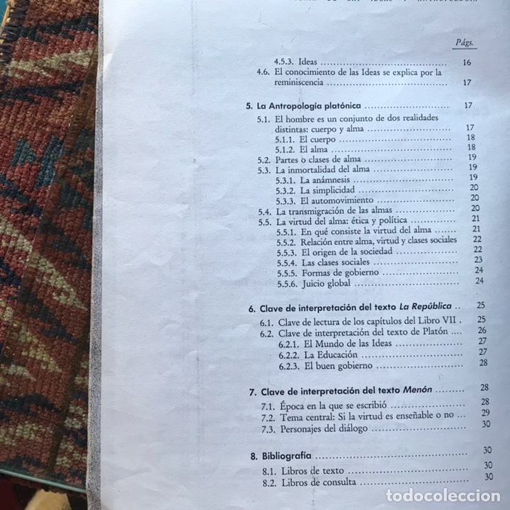 Libros de segunda mano: Plat&oacute;n . Historia de la filosof&iacute;a. Subrayado - Foto 3