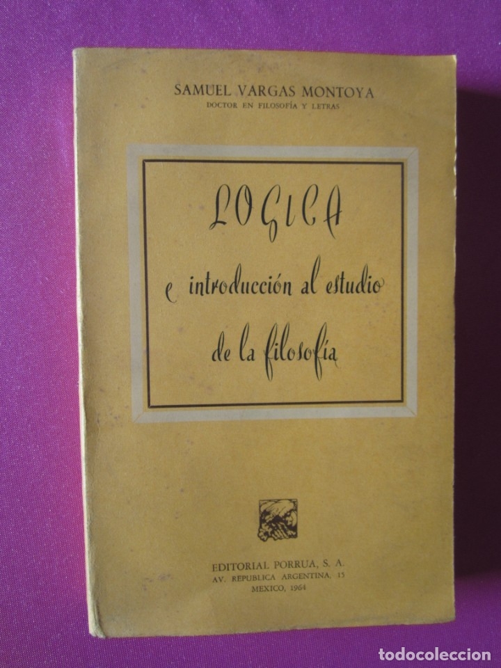 Libros de segunda mano: LOGICA E INTRODUCCION AL ESTUDIO DE LA FILOSOFIA EDICION 2000 EJEMPLARES MAP3 - Foto 1