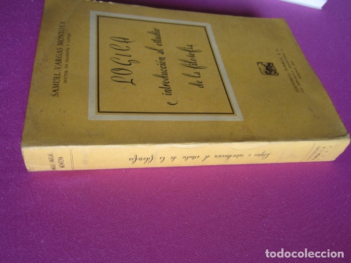 Libros de segunda mano: LOGICA E INTRODUCCION AL ESTUDIO DE LA FILOSOFIA EDICION 2000 EJEMPLARES MAP3 - Foto 4