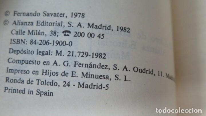 Libros de segunda mano: PANFLETO CONTRA EL TODO. SAVATER - Foto 2