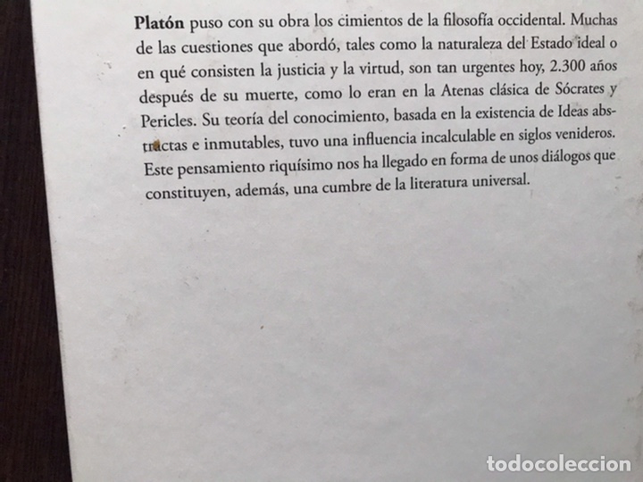 Libros de segunda mano: Aprender a pensar. Plat&oacute;n - Foto 2