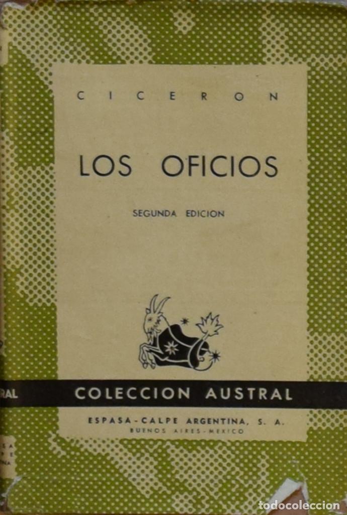 Libros de segunda mano: LOS OFICIOS - CICER&Oacute;N - Foto 1