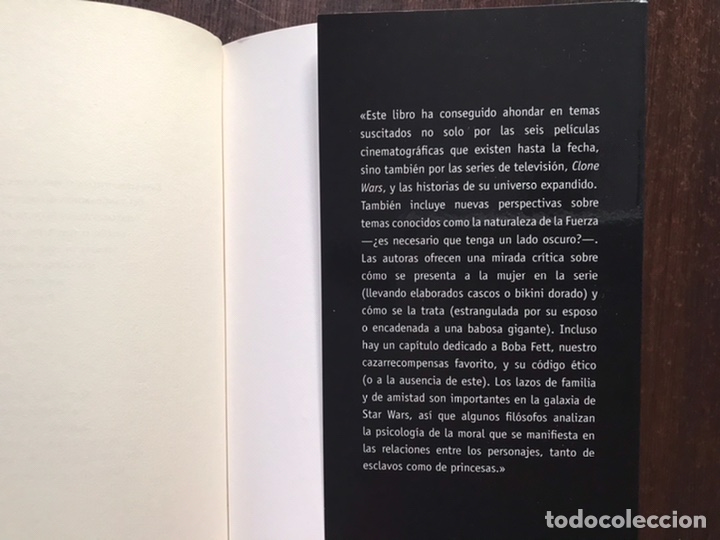 Libros de segunda mano: Star Wars y la filosof&iacute;a. William Irving - Foto 7