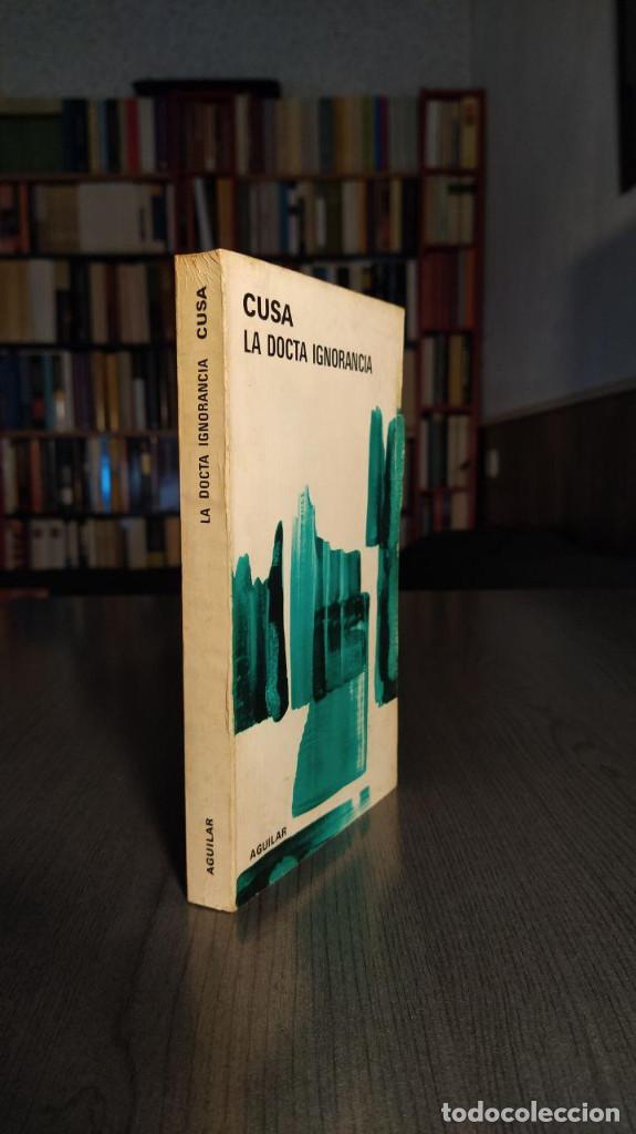 Libros de segunda mano: LA DOCTA IGNORANCIA  NICOLAS DE CUSA   AGUILAR - Foto 8