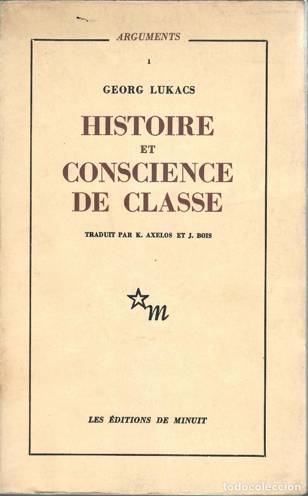Libros de segunda mano: HISTOIRE ET CONSCIENCE DE CLASSE / GEORG LUK&Aacute;CS - Foto 1