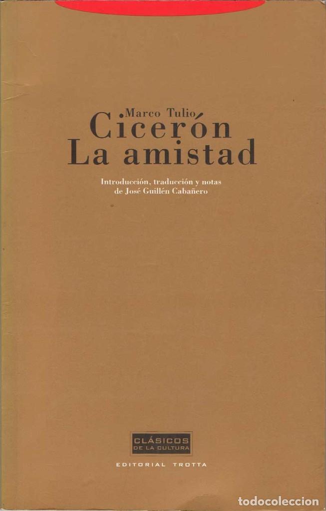 Libros de segunda mano: La amistad - Marco Tulio Cicer&oacute;n - Foto 1