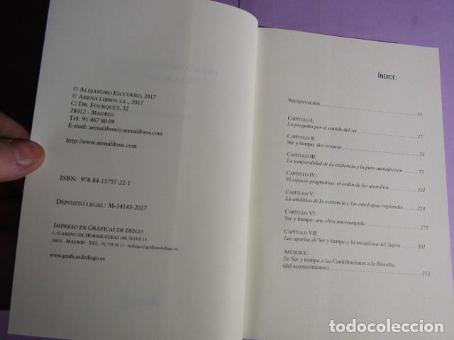 Libros de segunda mano: HEIDEGGER EN EL LABERINTO DE LA MODERNIDAD; ESCUDERO, Alejandro - Foto 3
