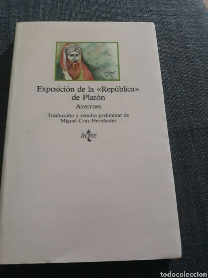Libros de segunda mano: EXPOSICI&Oacute;N DE LA REP&Uacute;BLICA DE PLAT&Oacute;N .AVERROES . - Foto 1