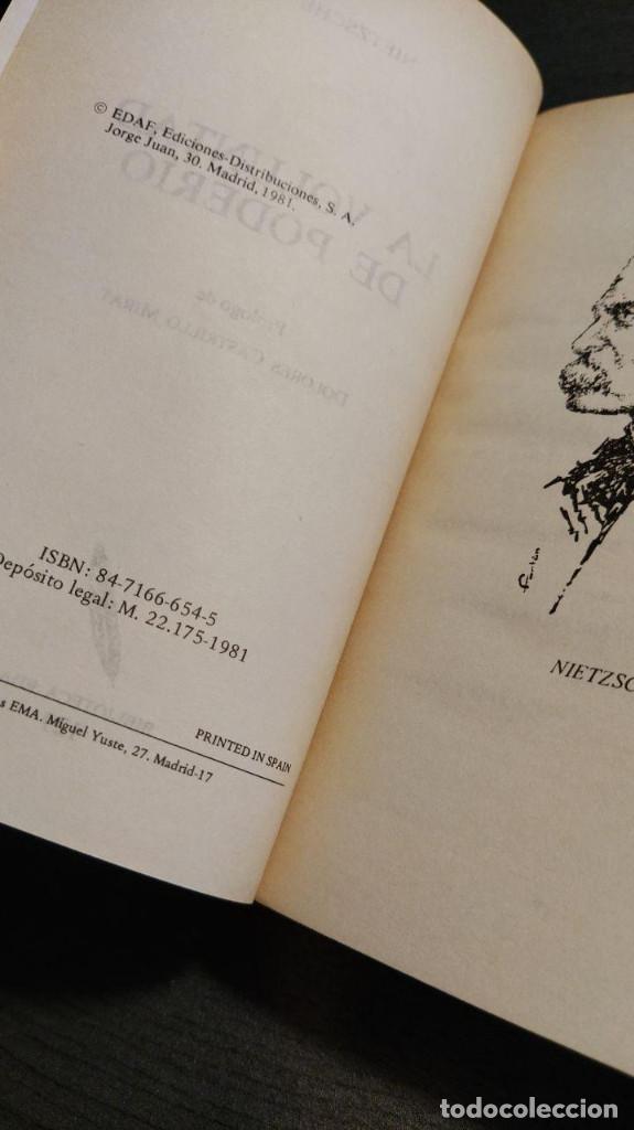 Libros de segunda mano: LA VOLUNTAD DE PODERIO.  NIETZSCHE.  BIBLIOTECA EDAF 1981 - Foto 7
