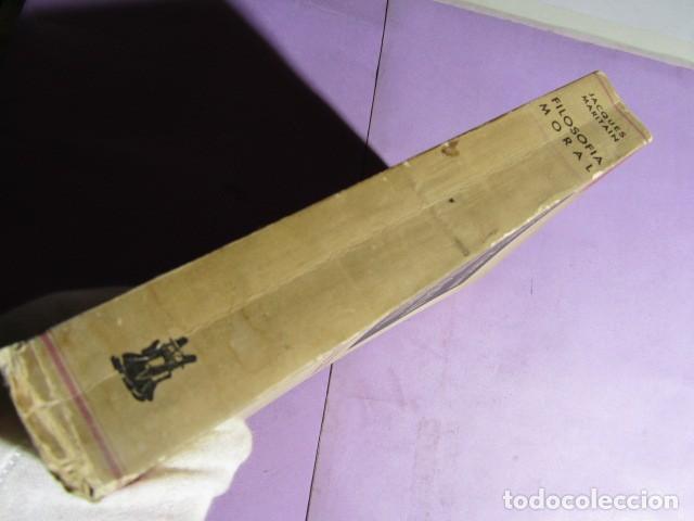 Libros de segunda mano: FILOSOF&Iacute;A MORAL; MARITAIN, Jacques - Foto 2