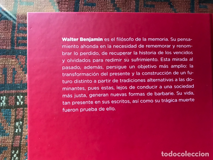 Libros de segunda mano: Comprender la filosof&iacute;a. Walter Benjamin - Foto 2