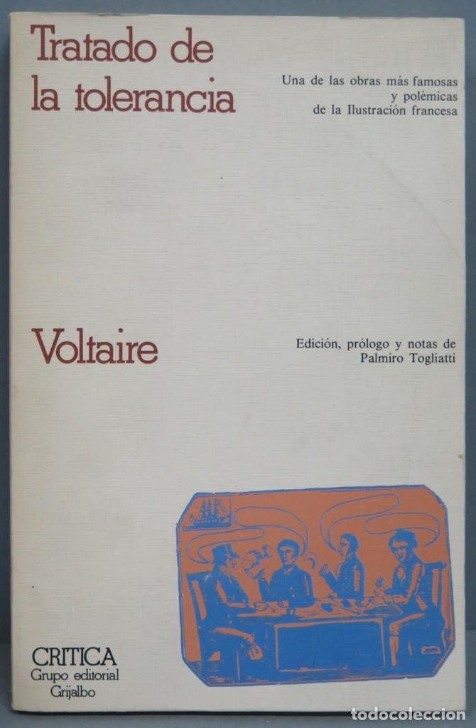 Libros de segunda mano: TRATADO DE TOLERANCIA. VOLTAIRE - Foto 1