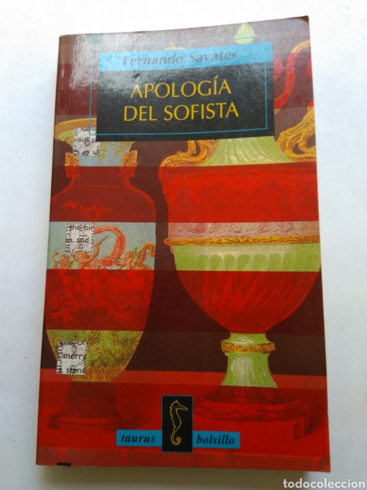 Libros de segunda mano: APOLOG&Iacute;A DEL SOFISTA Y OTROS SOFISMAS/FERNANDO SAVATER - Foto 1
