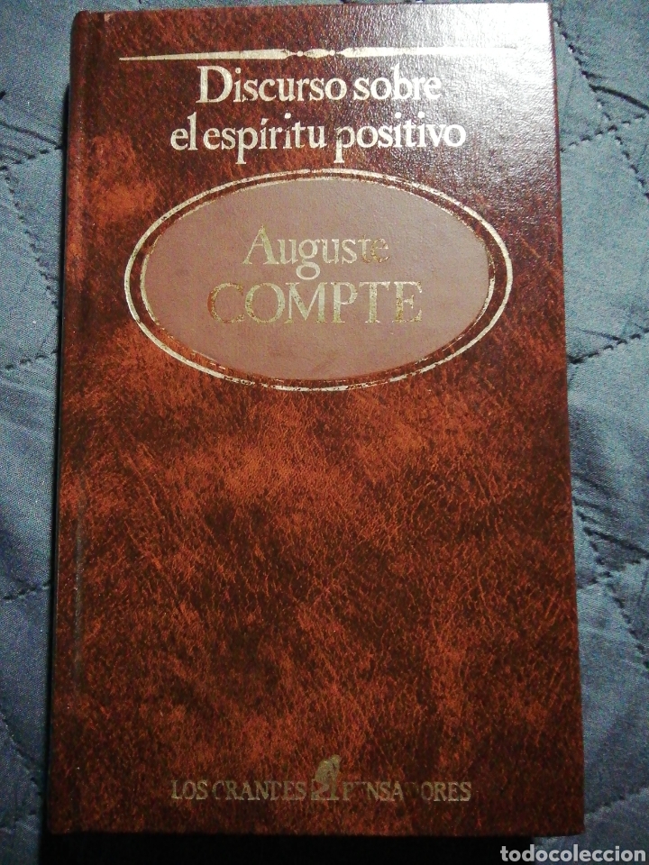Libros de segunda mano: DISCURSO SOBRE EL ESP&Iacute;RITU POSITIVO. AUGUSTE COMPTE. - Foto 1