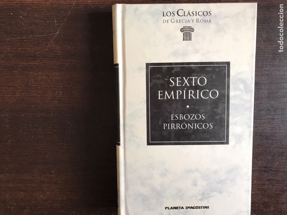 Sexto Empírico Esbozos Pirrónicos Colección C Vendido En Venta