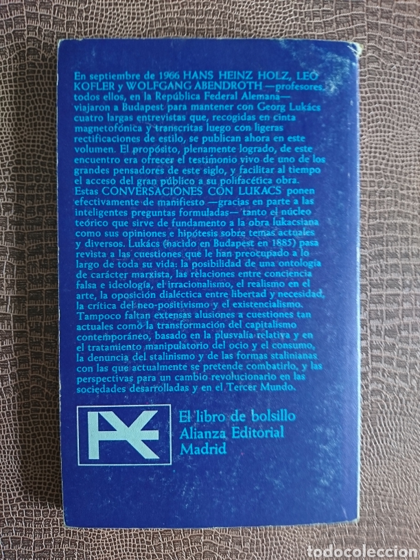 Libros de segunda mano: Conversaciones con lukacs - Foto 2