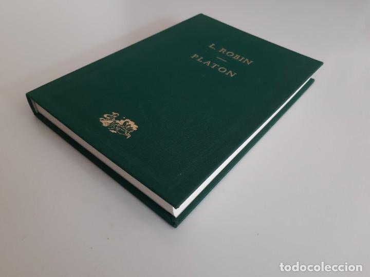 Libros de segunda mano: Platon por L&eacute;on Robin (1988) - Foto 2