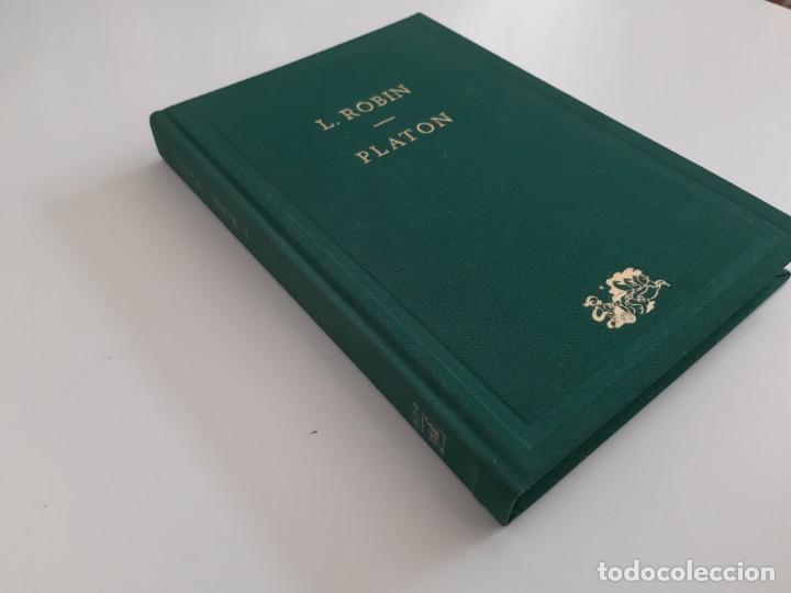 Libros de segunda mano: Platon por L&eacute;on Robin (1988) - Foto 3