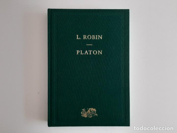Libros de segunda mano: Platon por L&eacute;on Robin (1988) - Foto 1