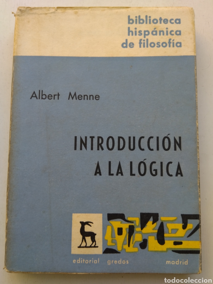 Libros de segunda mano: INTRODUCCI&Oacute;N A LA L&Oacute;GICA/ALBERT MENNE - Foto 1