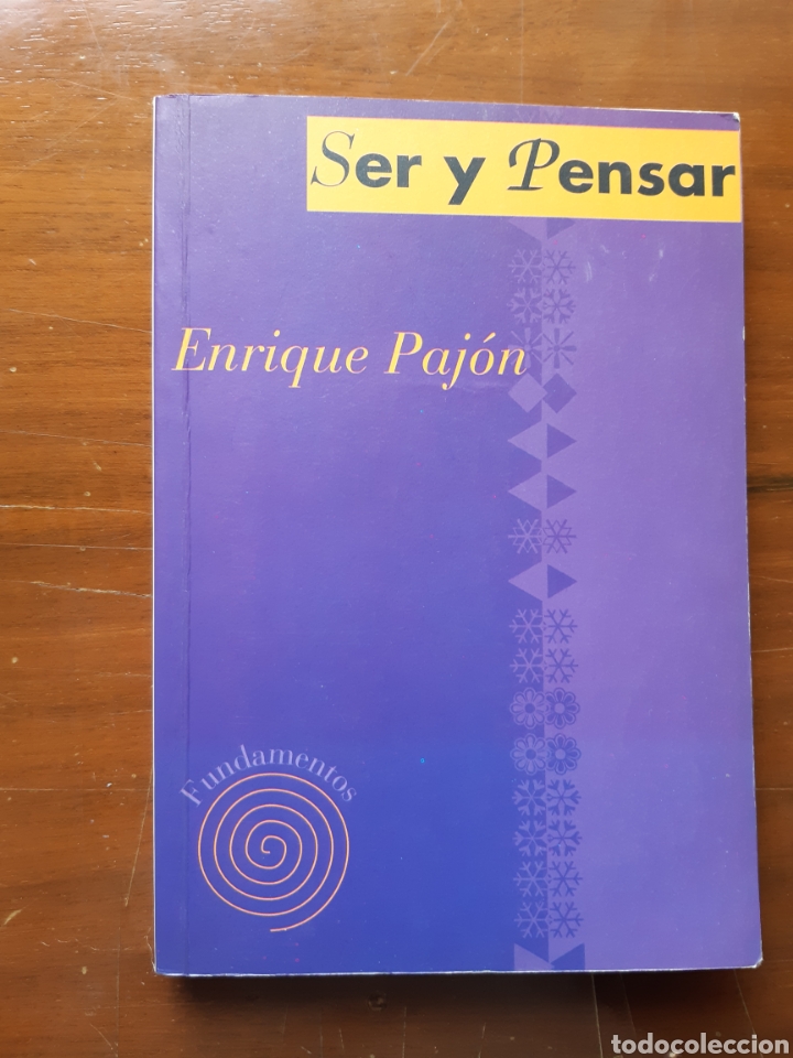 Libros de segunda mano: Ser y Pensar. Enrique Paj&oacute;n. - Foto 1