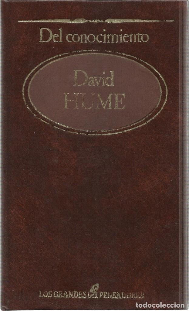 Libros de segunda mano: Del conocimiento. ( David Hume). Sarpe  1984 - Foto 1