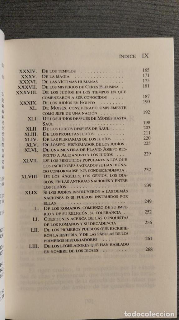 Libros de segunda mano: FILOSOFIA DE LA HISTORIA.  VOLTAIRE.  Tecnos. - Foto 2
