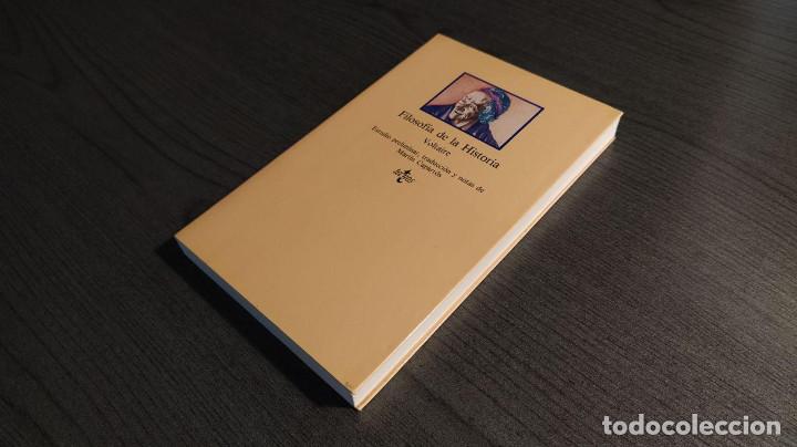 Libros de segunda mano: FILOSOFIA DE LA HISTORIA.  VOLTAIRE.  Tecnos. - Foto 7