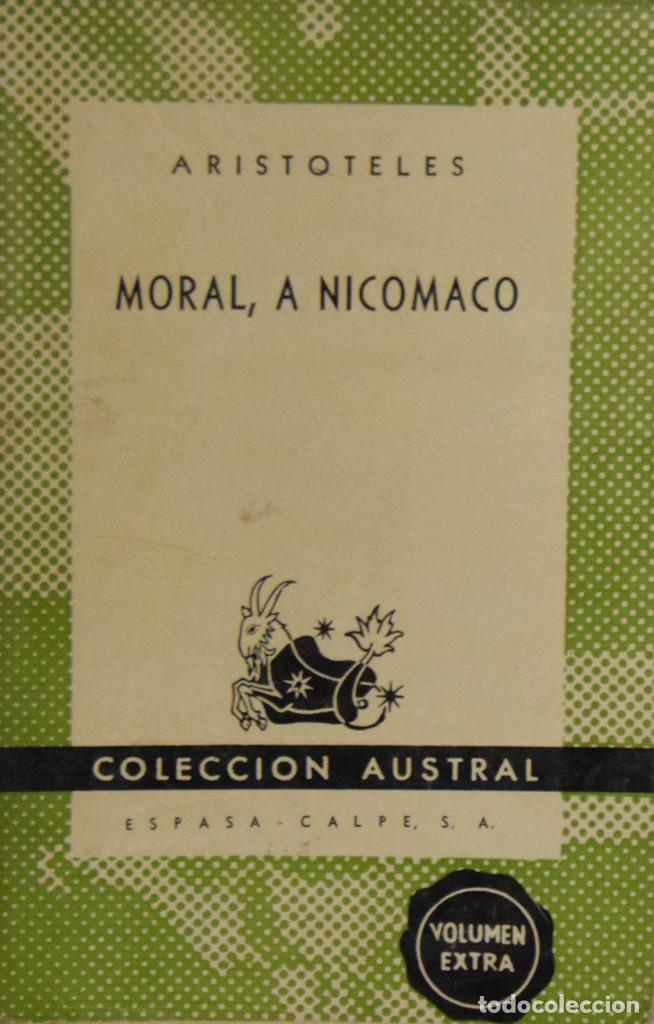 Libros de segunda mano: MORAL, A NICOMACO -  ARIST&Oacute;TELES - Foto 1