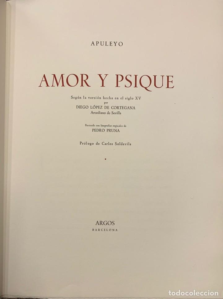 Libros de segunda mano: Amor y Psique - Apuleyo - Foto 2