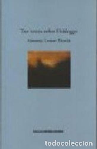 Libros de segunda mano: TRES TEXTOS SOBRE HEIDEGGER. - LEVINAS. DERRIDA. ABENSOUR. - Foto 1
