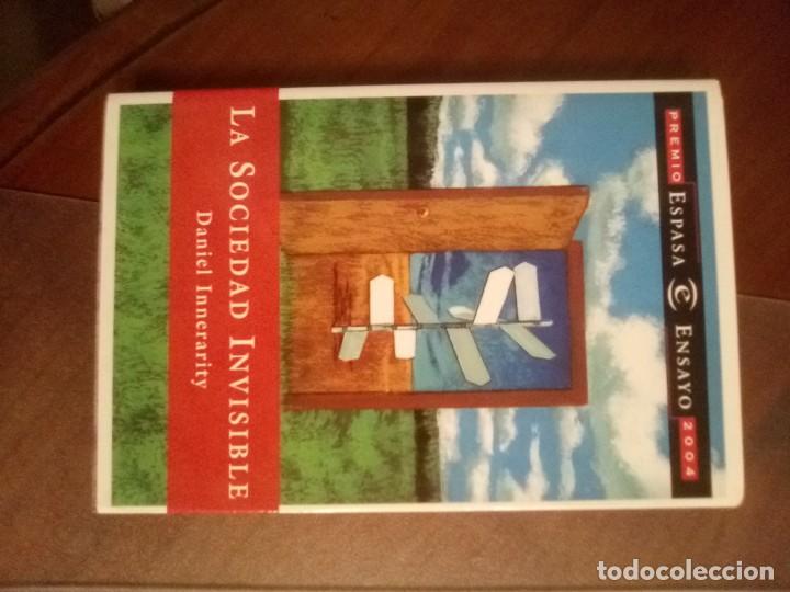 Libros de segunda mano: Daniel Innerarity. LA SOCIEDAD INVISIBLE. - Foto 2