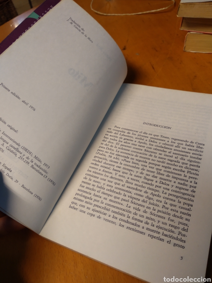 Libros de segunda mano: MITO. FURIO JESI - Foto 5
