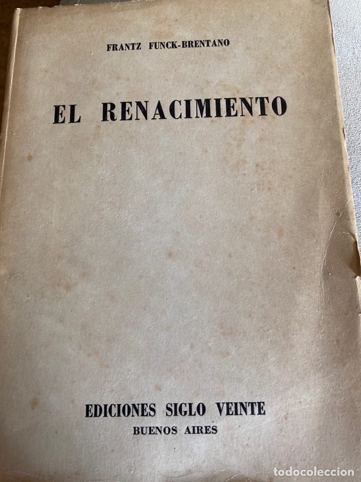 Libros de segunda mano: El renacimiento, Funck-Brentano - Foto 1