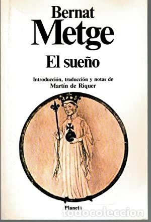 Libros de segunda mano: El sue&ntilde;o. Bernat Metge - Foto 1