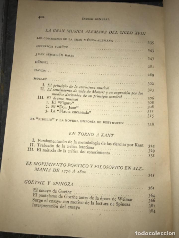 Libros de segunda mano: DE LEIBNIZ A GOETHE. WILHELM DILTHEY. - Foto 5