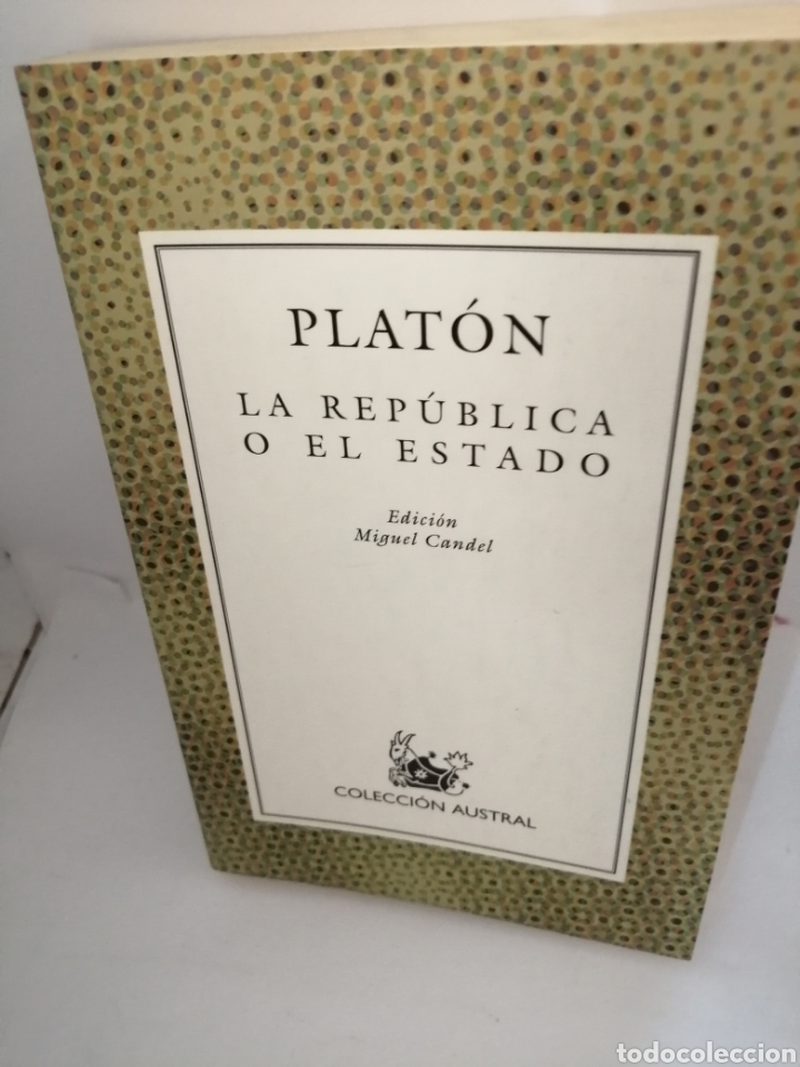 Libros de segunda mano: LA REP&Uacute;BLICA O EL ESTADO. de Plat&oacute;n - Foto 1