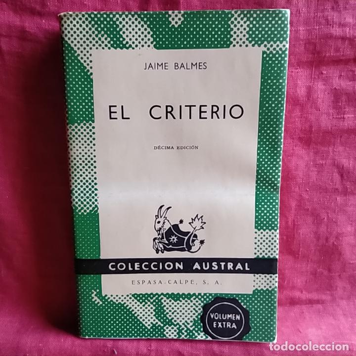 Libros de segunda mano: El criterio - Balmes, Jaime - Foto 1
