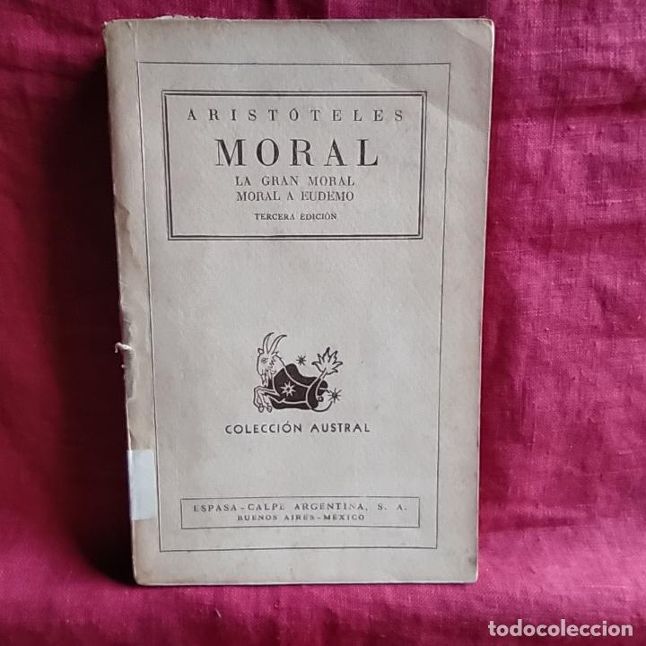 Libros de segunda mano: Moral. La gran moral. Moral a Eudemo - Arist&oacute;teles - Foto 1